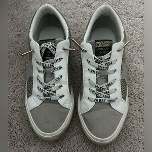 VH Grey & Gold Sneakers